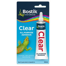 Bostik Clear Adhesive 25ml